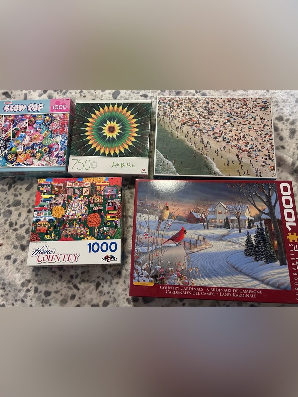 Jigsaw puzzle lot